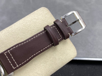 Pilot Chrono IW388103 OCTA 1:1 Best Edition Green Dial on Brown Leather Strap 69385 Super Clone