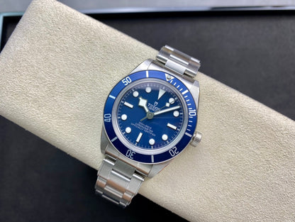 Black Bay Fifty Eight 39mm SS ZF 1:1 Best Edition Blue Dial on SS Bracelet A2824 V5