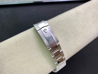 DateJust 41 126334 Clean 1:1 Best Edition 904L Steel Silver Stick Dial on Oyster Bracelet DD3235