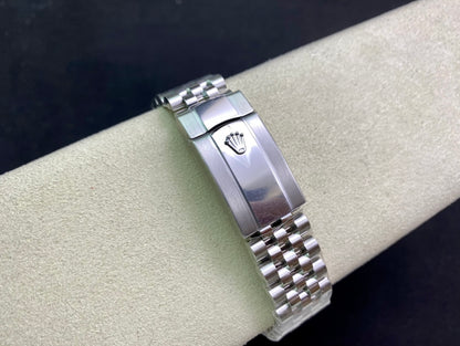 DateJust 41 126334 Clean 1:1 Best Edition 904L Steel Silver Stick Dial on Jubilee Bracelet DD3235
