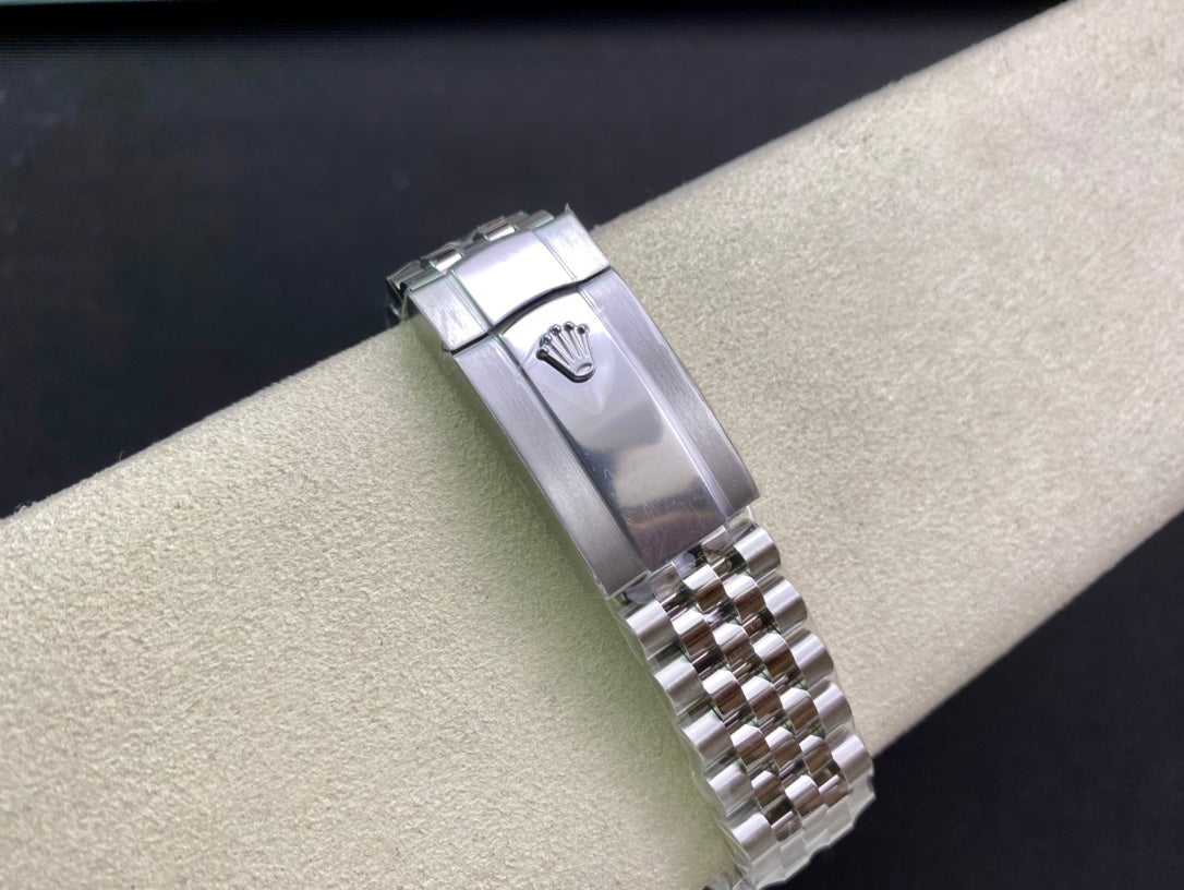 DateJust 41 126334 Clean 1:1 Best Edition 904L Steel White Stick Dial on Jubilee Bracelet DD3235