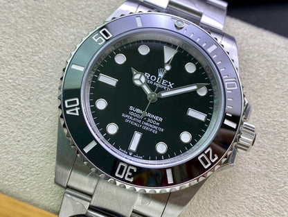 Submariner 41mm 124060 No Date 904L Steel Clean 1:1 Best Edition VR3230