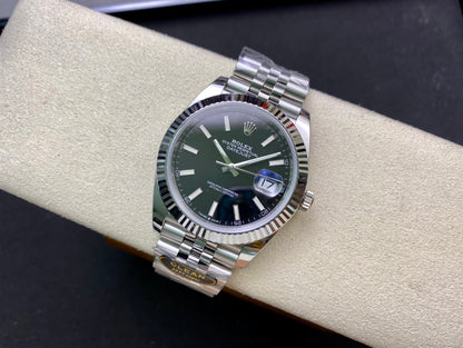 DateJust 41 126334 Clean 1:1 Best Edition 904L Steel Black Stick Dial on Jubilee Bracelet DD3235