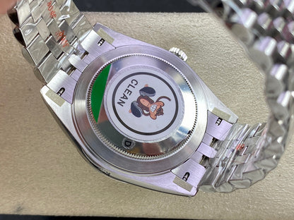 DateJust 41 126334 Clean 1:1 Best Edition 904L Steel Green Stick Dial on Jubilee Bracelet DD3235