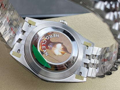 DateJust 41 126334 Clean 1:1 Best Edition 904L Steel White Pearl Moissanite Dial on Jubilee Bracelet DD3235