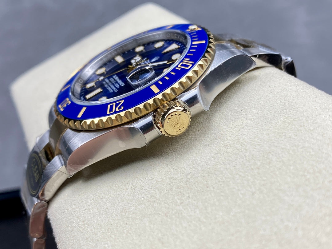 Submariner 126613 LB SS/YG Blue Ceramic 904L Steel Clean 1:1 Best Edition VR3235