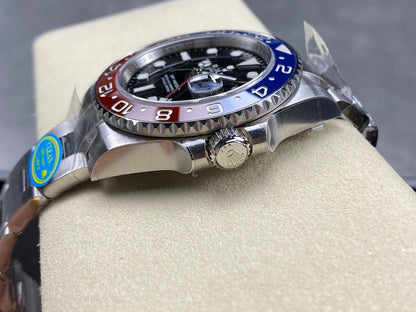 GMT-Master II 126710 BLRO Blue/Red Ceramic Clean Factory 1:1 Best Edition on Oyster Bracelet DD3285 CHS V3