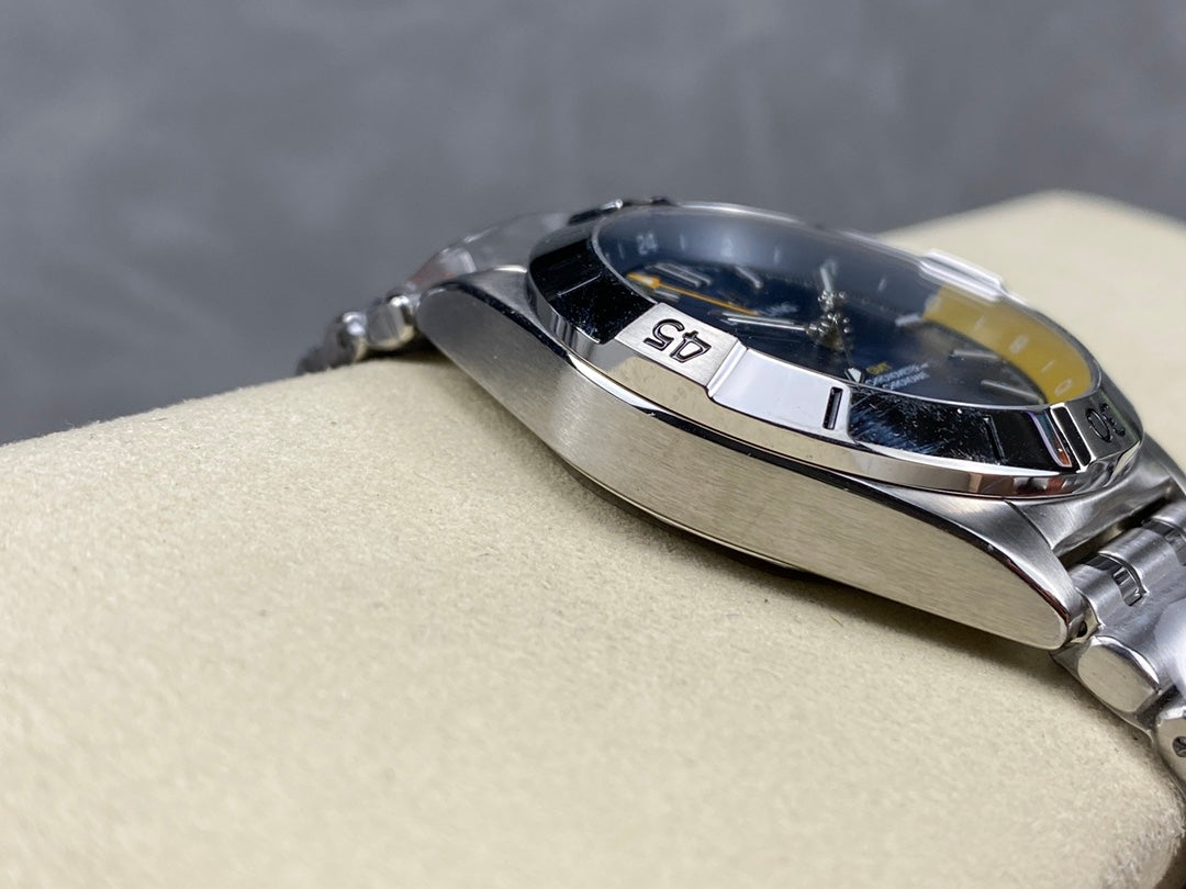 Chronomat GMT 40 SS BLS 1:1 Best Edition Deep Blue/Yellow Dial on SS Bracelet A2836