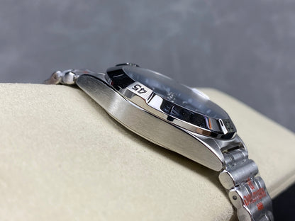 Chronomat GMT 40 SS BLS 1:1 Best Edition Deep Blue Dial on SS Bracelet A2836
