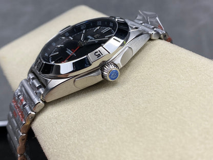 Chronomat GMT 40 SS BLS 1:1 Best Edition Black Dial on SS Bracelet A2836