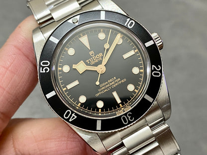 Heritage Black Bay 37mm SS ZF 1:1 Best Edition Black Dial on SS Bracelet A2824