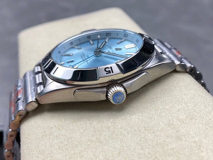 Chronomat GMT 40 SS BLS 1:1 Best Edition Ice Blue Dial on SS Bracelet A2836