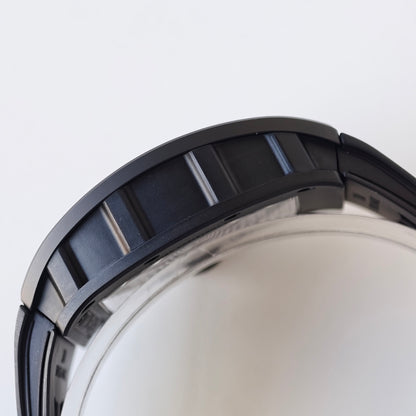 RM055 Black Case Gold Inner Bezel Umi Office 1:1 Best Edition Skeleton Dial Black Rubber Strap RMUL2 Super Clone (Free Sprung)