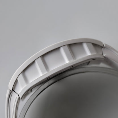 RM055 White Ceramic Umi Office 1:1 Best Edition Skeleton Dial White Rubber Strap RMUL2 Super Clone (Free Sprung)