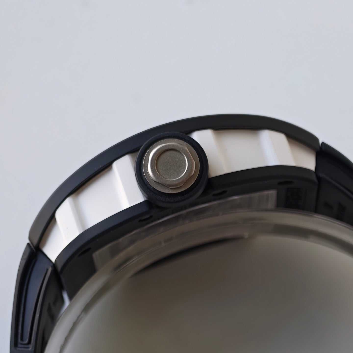 RM055 White Case White Inner Bezel Umi Office 1:1 Best Edition Skeleton Dial Black Rubber Strap RMUL2 Super Clone (Free Sprung)